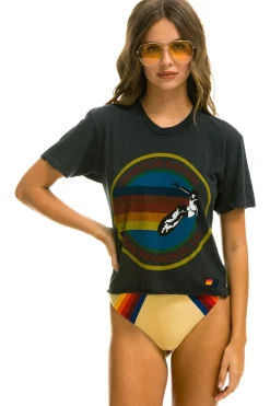 Boyfriend Tees | Aviator Nation SF - BOYFRIEND TEE CHAR BOYFRIENDTEECHAR
