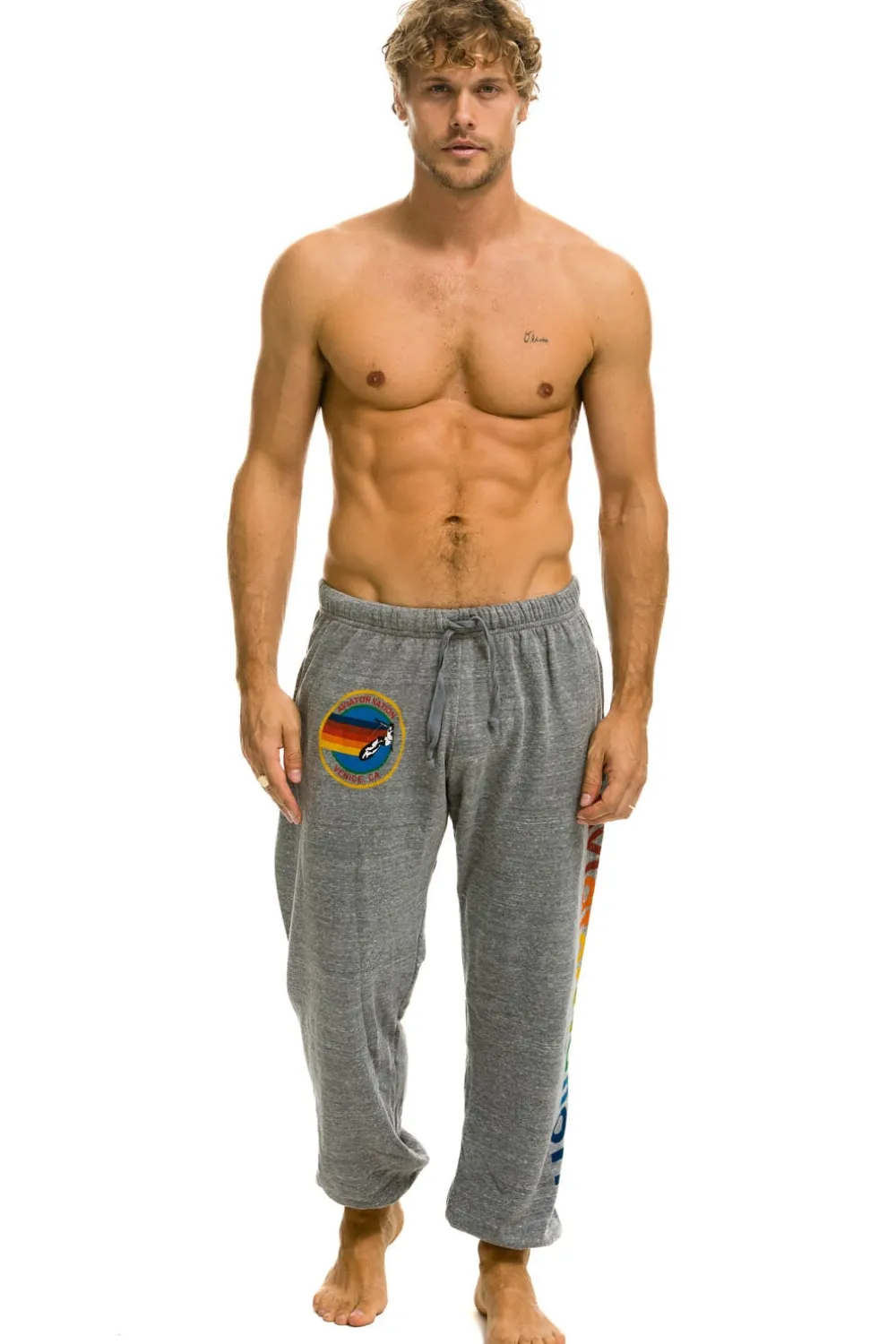 Sweatpants | Aviator Nation SWEATPANTS - HEATHER GREY HEATHERGREY