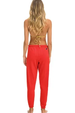 Sweatpants | Aviator Nation SWEATPANTS - RED
