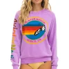 Sweatshirts | Sweatshirts | Aviator Nation SWEATSHIRT - NEON PURPLE NEONPURPLE