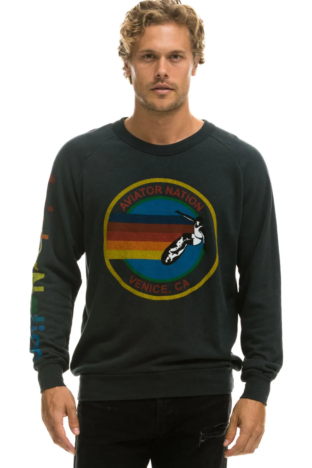Sweatshirts | Sweatshirts | Aviator Nation SWEATSHIRT - CHARCOAL