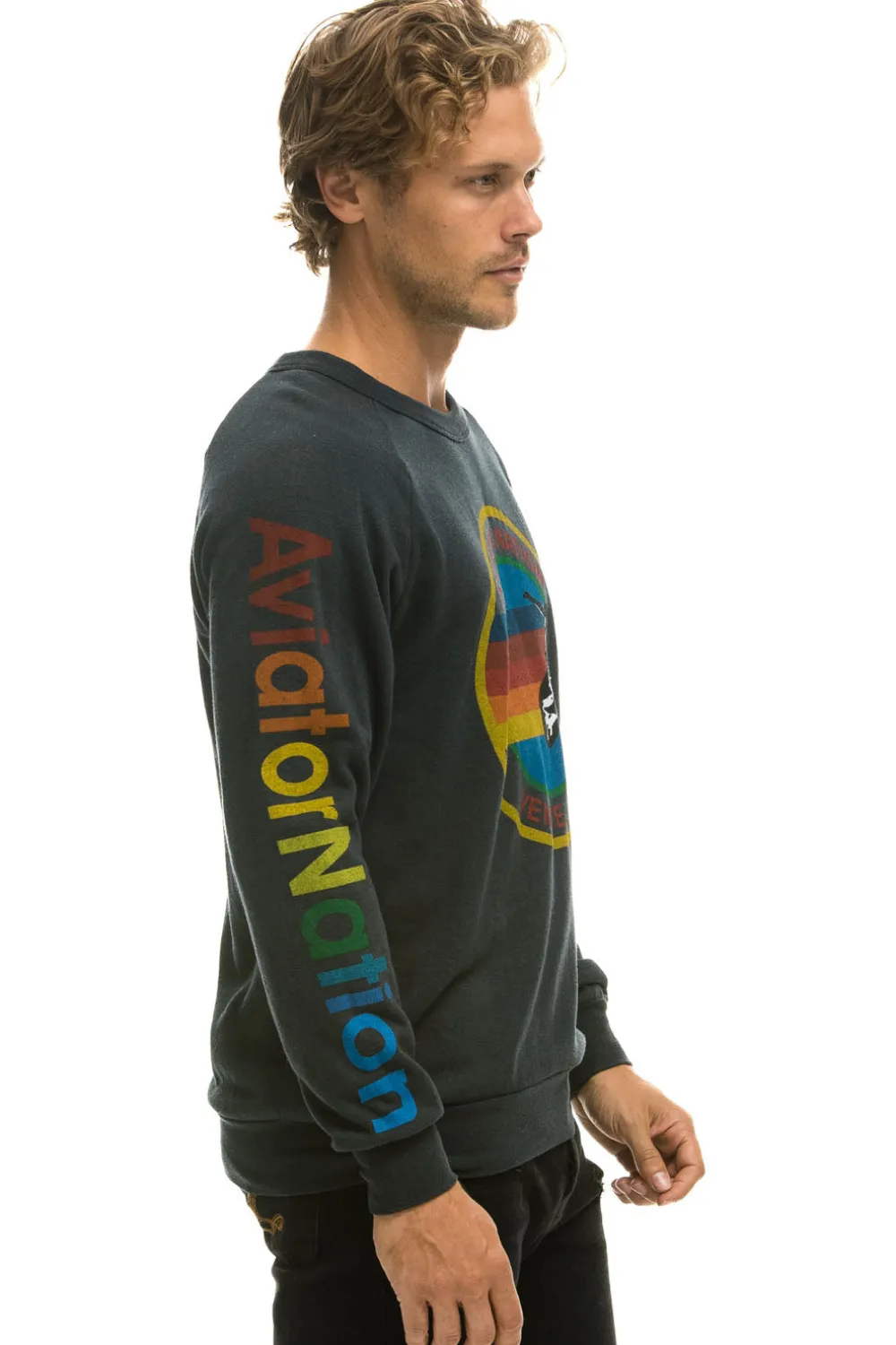 Sweatshirts | Sweatshirts | Aviator Nation SWEATSHIRT - CHARCOAL