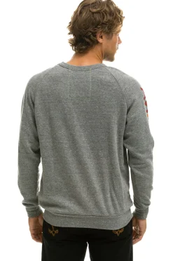 Sweatshirts | Sweatshirts | Aviator Nation SWEATSHIRT - HEATHER GREY HEATHERGREY