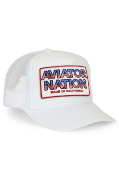 Trucker Hats | Trucker Hats | Aviator Nation USA PATRIOTIC VINTAGE TRUCKER HAT
