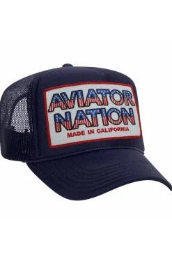 Trucker Hats | Trucker Hats | Aviator Nation USA PATRIOTIC VINTAGE TRUCKER HAT