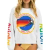 Sweatshirts | Sweatshirts | Aviator Nation VAIL RELAXED CREW SWEATSHIRT - WHITE