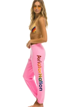 Sweatpants | Aviator Nation VAIL SWEATPANT - NEON PINK NEONPINK