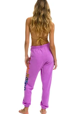 Sweatpants | Aviator Nation VAIL SWEATPANTS - NEON PURPLE NEONPURPLE