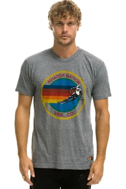 Tees | Tees | Aviator Nation VAIL TEE - HEATHER