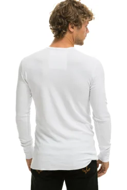 Tees | Aviator Nation VAIL THERMAL - WHITE