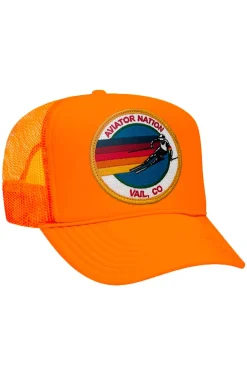 Trucker Hats | Trucker Hats | Aviator Nation VAIL TRUCKER HAT