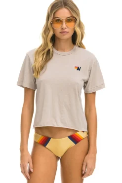 Boyfriend Tees | Tees | Aviator Nation BASIC BOYFRIEND TEE - SAND