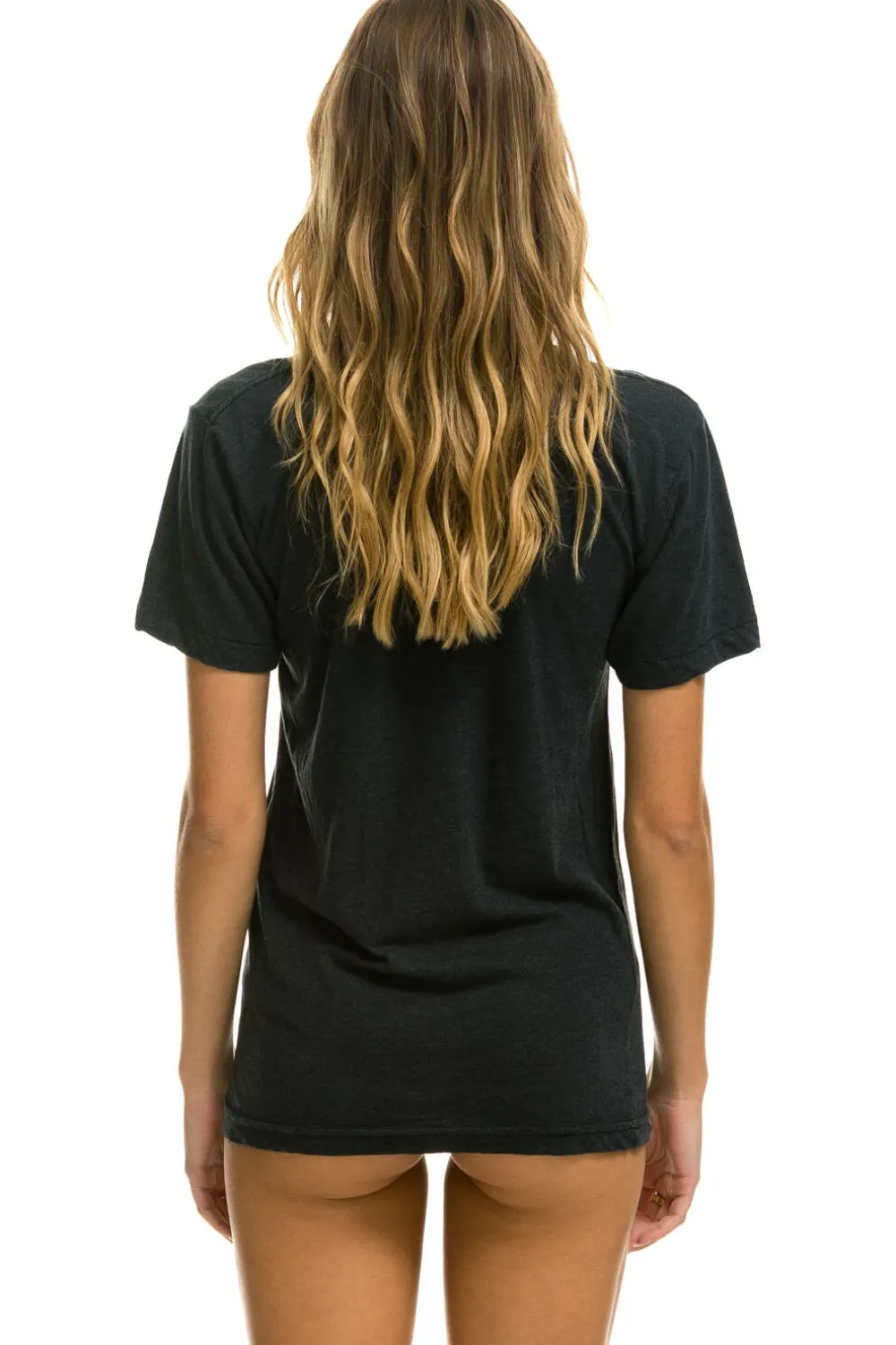 Tees | Tees | Aviator Nation BASIC TEE - CHARCOAL