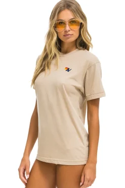 Tees | Tees | Aviator Nation BASIC TEE - SAND