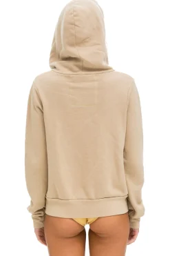 Hoodies | Hoodies | Aviator Nation BOLT 2 HOODIE - SAND //  NEON PINK SAND//NEONPINK