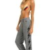 Sweatpants | Aviator Nation BOLT 4 SWEATPANTS - HEATHER GREY HEATHERGREY