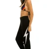 Sweatpants | Aviator Nation BOLT CASHMERE LIGHT SWEATER PANT - BLACK // WHITE BOLT BLACK//WHITEBOLT