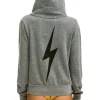 Hoodies | Hoodies | Aviator Nation BOLT HOODIE - HEATHER GREY HEATHERGREY