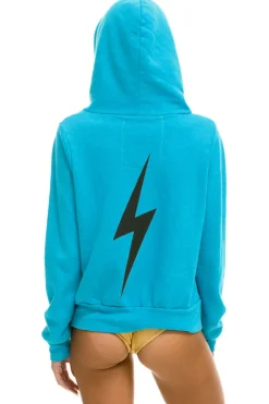 Hoodies | Hoodies | Aviator Nation BOLT HOODIE - NEON BLUE NEONBLUE
