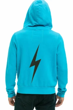 Hoodies | Hoodies | Aviator Nation BOLT HOODIE - NEON BLUE NEONBLUE