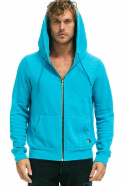 Hoodies | Hoodies | Aviator Nation BOLT HOODIE - NEON BLUE NEONBLUE