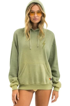 Hoodies | Hoodies | Aviator Nation BOLT STITCH 2  RELAXED PULLOVER HOODIE - FADED ARMY FADEDARMY
