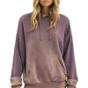 Hoodies | Hoodies | Aviator Nation BOLT STITCH 2  RELAXED PULLOVER HOODIE - FADED MOCHA FADEDMOCHA