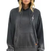 Hoodies | Hoodies | Aviator Nation BOLT STITCH 2  RELAXED PULLOVER HOODIE - FADED SMOKE FADEDSMOKE