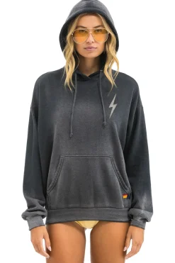 Hoodies | Hoodies | Aviator Nation BOLT STITCH 2  RELAXED PULLOVER HOODIE - FADED SMOKE FADEDSMOKE