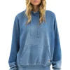 Hoodies | Hoodies | Aviator Nation BOLT STITCH 2  RELAXED PULLOVER HOODIE - FADED WATER FADEDWATER