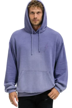 Hoodies | Hoodies | Aviator Nation BOLT STITCH 2  RELAXED PULLOVER HOODIE - FADED GRAPE FADEDGRAPE