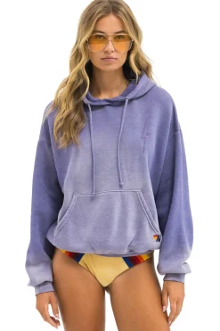 Hoodies | Hoodies | Aviator Nation BOLT STITCH 2  RELAXED PULLOVER HOODIE - FADED GRAPE FADEDGRAPE