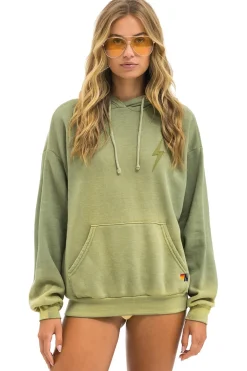 Hoodies | Hoodies | Aviator Nation BOLT STITCH 2  RELAXED PULLOVER HOODIE - FADED ARMY FADEDARMY