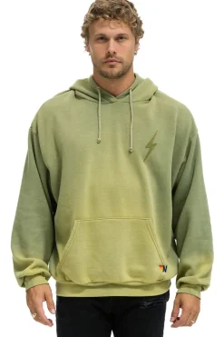 Hoodies | Hoodies | Aviator Nation BOLT STITCH 2  RELAXED PULLOVER HOODIE - FADED ARMY FADEDARMY