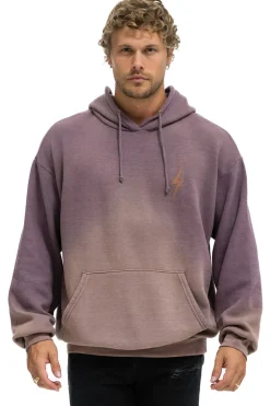 Hoodies | Hoodies | Aviator Nation BOLT STITCH 2 RELAXED PULLOVER HOODIE - FADED MOCHA FADEDMOCHA