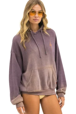 Hoodies | Hoodies | Aviator Nation BOLT STITCH 2 RELAXED PULLOVER HOODIE - FADED MOCHA FADEDMOCHA