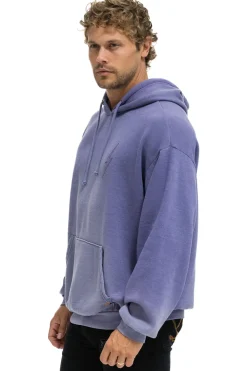 Hoodies | Hoodies | Aviator Nation BOLT STITCH 2  RELAXED PULLOVER HOODIE - FADED GRAPE FADEDGRAPE