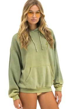 Hoodies | Hoodies | Aviator Nation BOLT STITCH 2  RELAXED PULLOVER HOODIE - FADED ARMY FADEDARMY