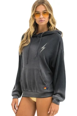 Hoodies | Hoodies | Aviator Nation BOLT STITCH 2  RELAXED PULLOVER HOODIE - FADED SMOKE FADEDSMOKE