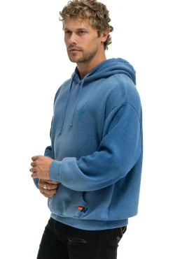 Hoodies | Hoodies | Aviator Nation BOLT STITCH 2  RELAXED PULLOVER HOODIE - FADED WATER FADEDWATER