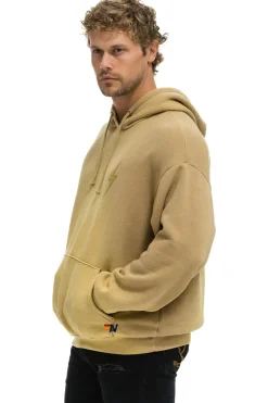 Hoodies | Hoodies | Aviator Nation BOLT STITCH 2  RELAXED PULLOVER HOODIE - FADED TAN FADEDTAN