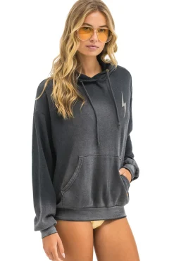 Hoodies | Hoodies | Aviator Nation BOLT STITCH 2  RELAXED PULLOVER HOODIE - FADED SMOKE FADEDSMOKE