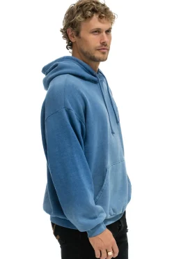 Hoodies | Hoodies | Aviator Nation BOLT STITCH 2  RELAXED PULLOVER HOODIE - FADED WATER FADEDWATER