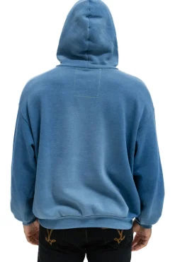 Hoodies | Hoodies | Aviator Nation BOLT STITCH 2  RELAXED PULLOVER HOODIE - FADED WATER FADEDWATER