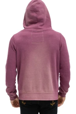 Hoodies | Hoodies | Aviator Nation BOLT STITCH 2 ZIP HOODIE - FADED BERRY FADEDBERRY