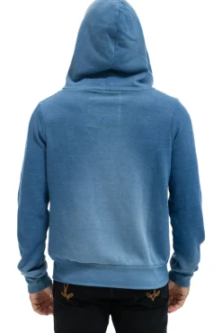 Hoodies | Hoodies | Aviator Nation BOLT STITCH 2 ZIP HOODIE - FADED WATER FADEDWATER