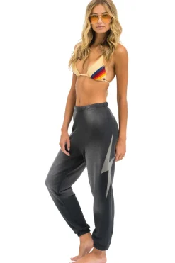 Sweatpants | Aviator Nation BOLT STITCH SWEATPANTS - FADED SMOKE FADEDSMOKE