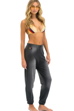 Sweatpants | Aviator Nation BOLT STITCH SWEATPANTS - FADED SMOKE FADEDSMOKE