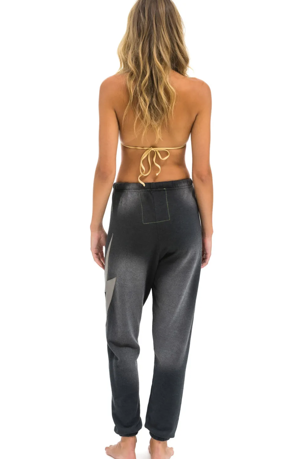 Sweatpants | Aviator Nation BOLT STITCH SWEATPANTS - FADED SMOKE FADEDSMOKE