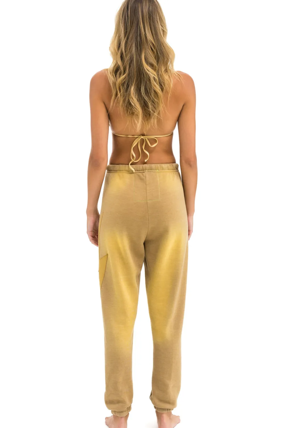 Sweatpants | Aviator Nation BOLT STITCH SWEATPANTS - FADED TAN FADEDTAN
